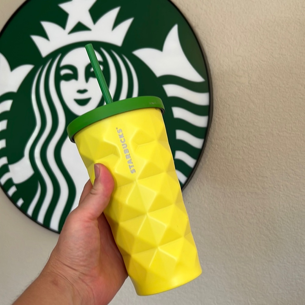 Starbucks Hawaii Pineapple Tumbler Grande Metal new